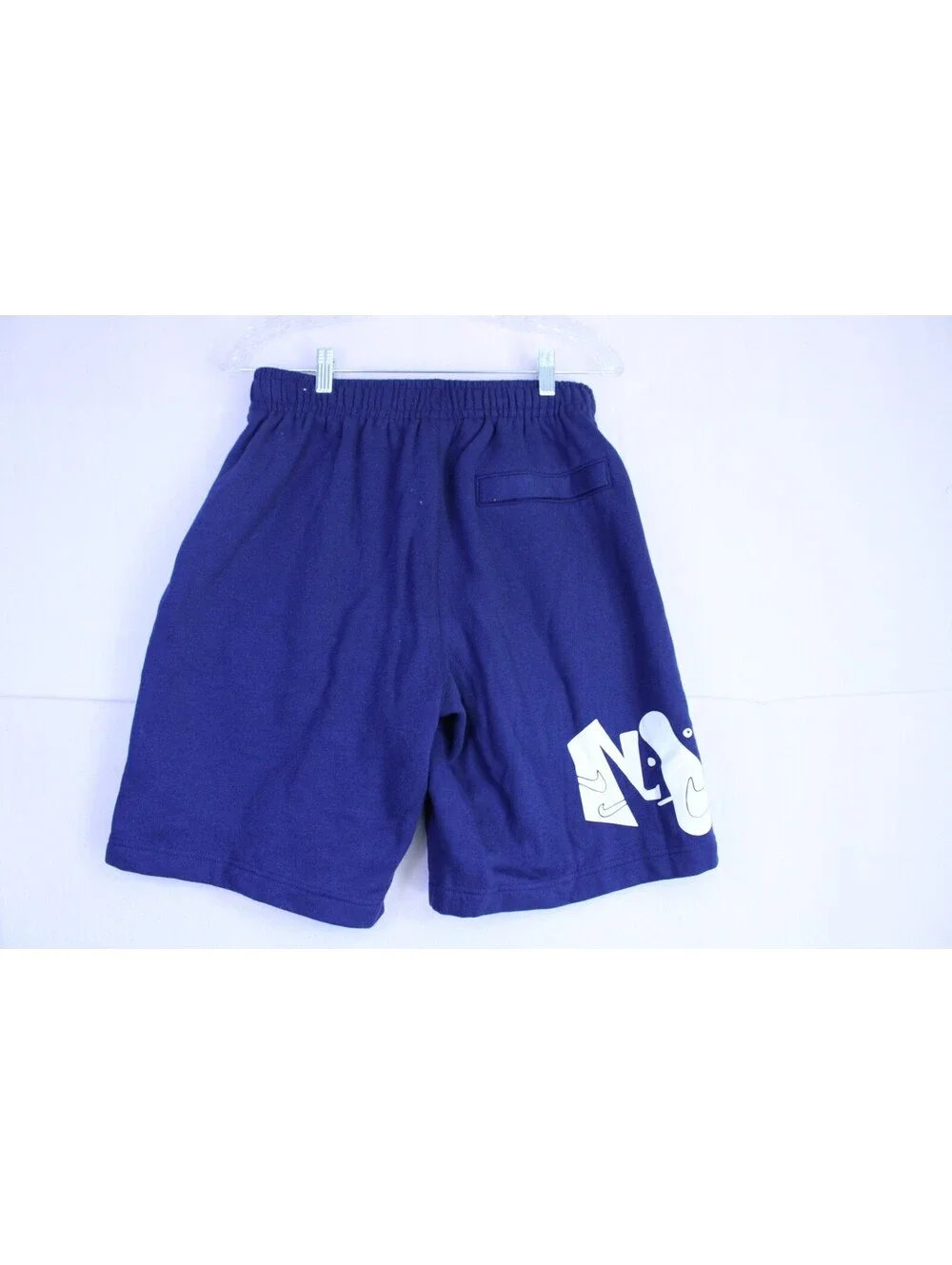 Nike Sportswear Club Fleece Graphic Shorts Men's Size S Navy Blue DQ4659-410